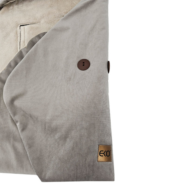 EKO Fusak do autosedačky Dark Beige
