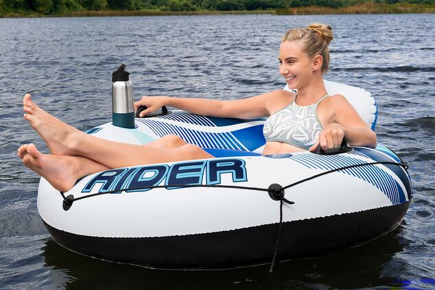 Bestway 43116 Nafukovací kruh Rapid Rider 135 cm, modrý