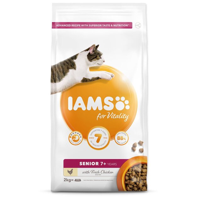 IAMS Cat Senior Chicken 2kg