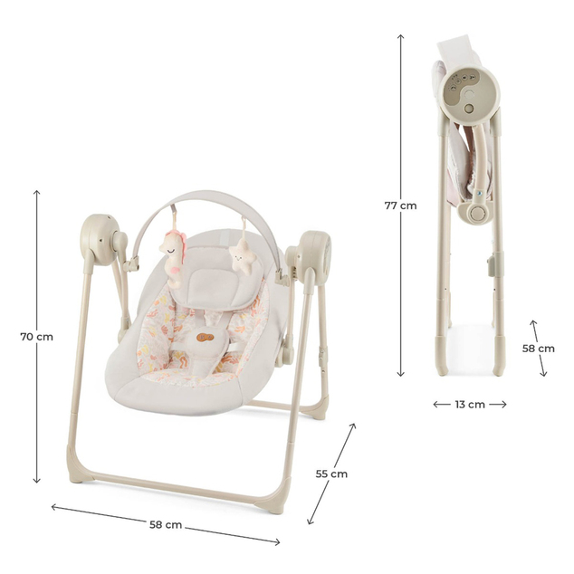 Kinderkraft Leagăn Swingee Bej