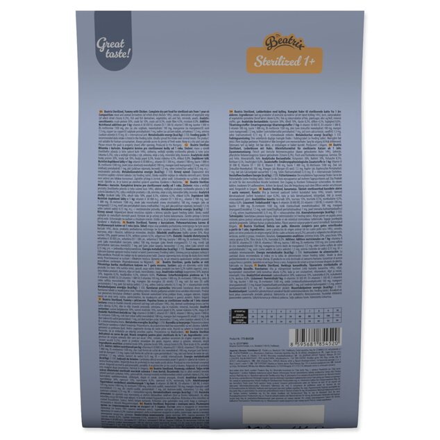 Beatrix Sterilised s kuracím mäsom 1,4 kg