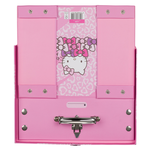 BAAGL Skladací školský kufrík Hello Kitty Sweet Leopard s kovaním