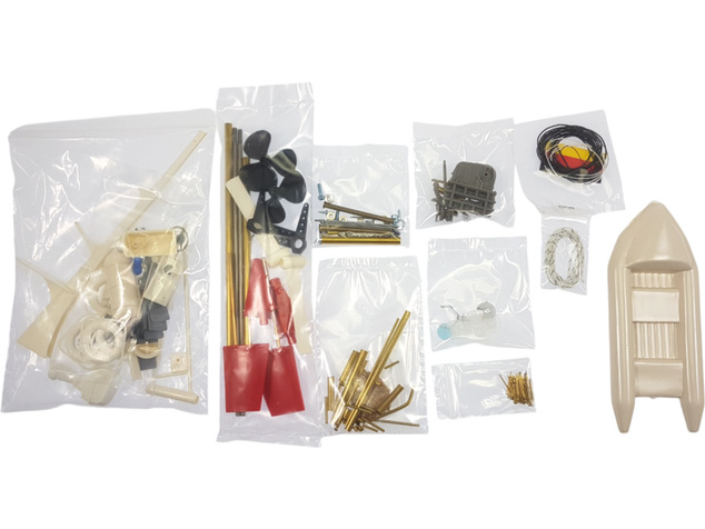 ROMARIN Policijski čamac W3 s dodacima 1:25 kit
