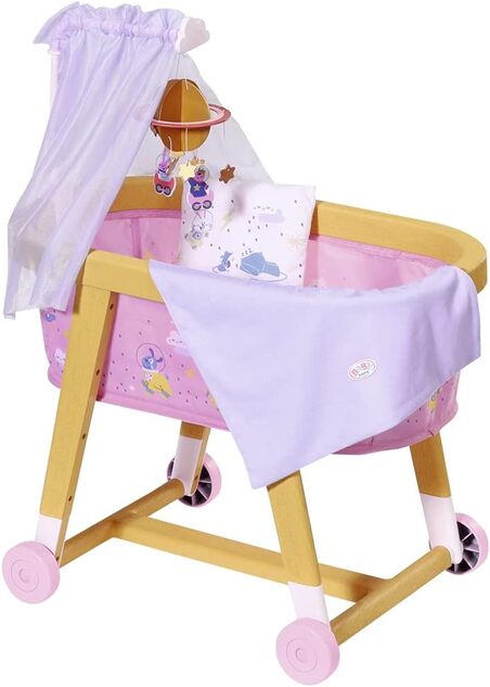 Zapf BABY born Postieľka na kolieskach