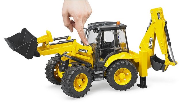 Bruder 02454 Trattore JCB 5CX con escavatore e caricatore