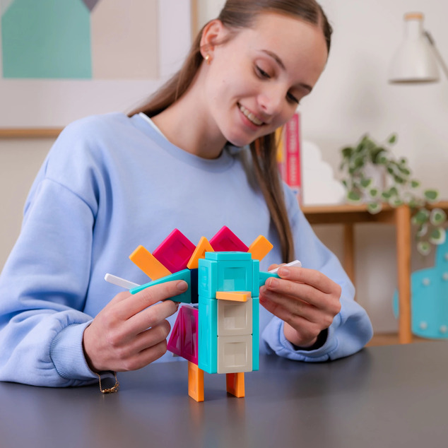 CONNETIX® Pro Build-It Animals magnetisches Bauset 30 Stück