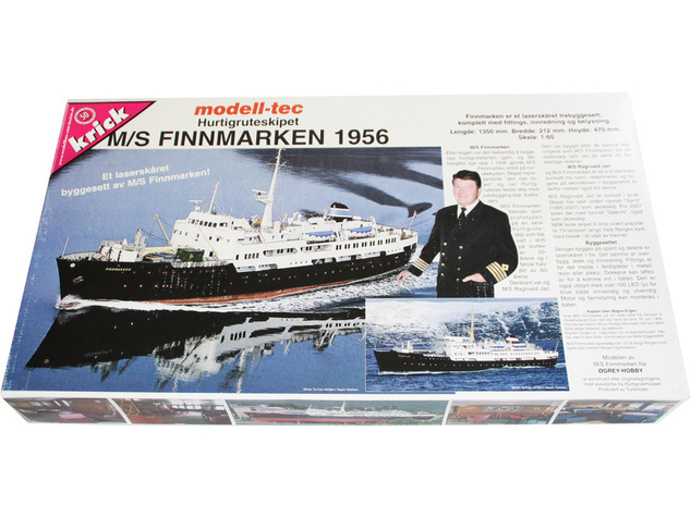 Modell-Tec MS Finnmarken 1:60 kit