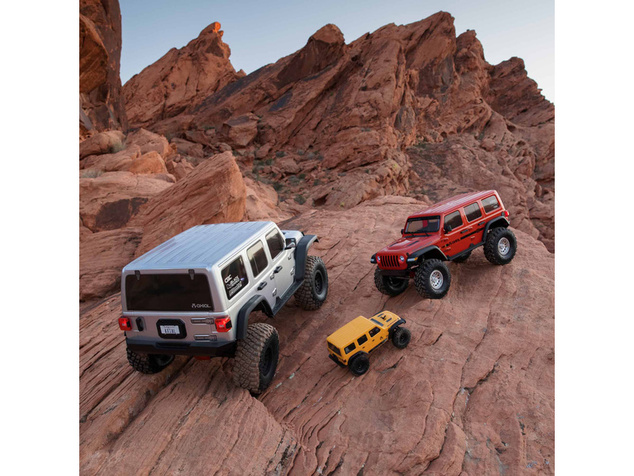 Axial SCX6 Jeep JLU Wrangler 1:6 4WD RTR strieborný