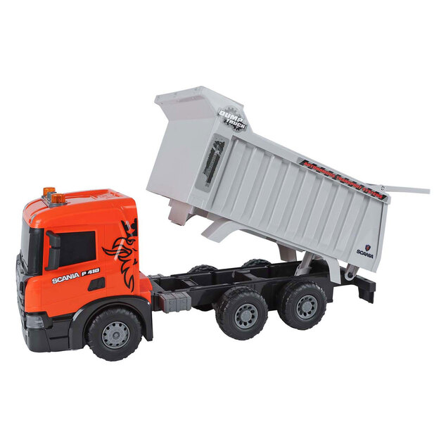 SCANIA Auto Sklápač 54 cm so svetelnymi a zvukovymi efektmi
