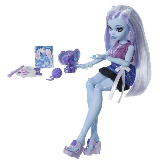 Monster High bambola SELF-SCARE SECRETS - ABBEY
