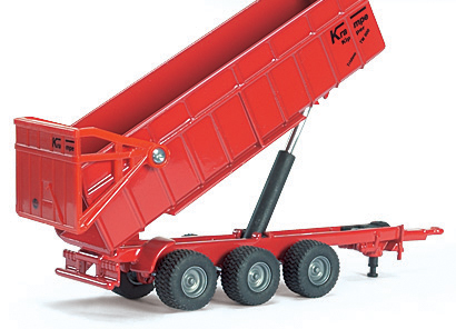SIKU Farmer - Massey Ferguson Traktor mit Anhänger, Maßstab 1:87