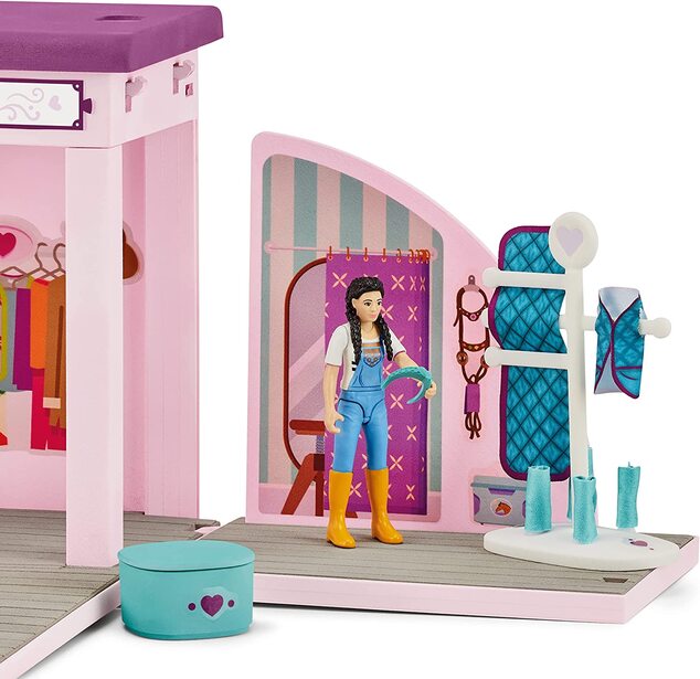 Schleich Mobilný butik pre kone