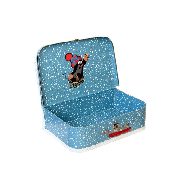Kinderkoffer Maulwurf und Schneemann 35cm