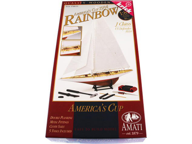 AMATI Rainbow plachetnica 1934 1:80 kit