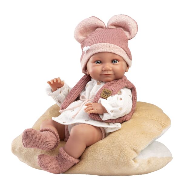 Llorens M738-16 oblečenie pre bábiku bábätko  NEW BORN veľkosti 40-42 cm s doplnkami