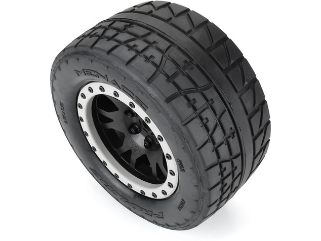 Pro-Line koleso 4.3", pneumatika Menace HP Belted Pro-Loc, disk čierny 24mm (2) (X-Maxx)