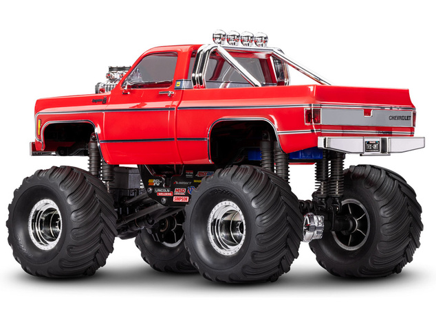 Traxxas TRX-4MT Chevrolet K10 1979 1:18 RTR červený