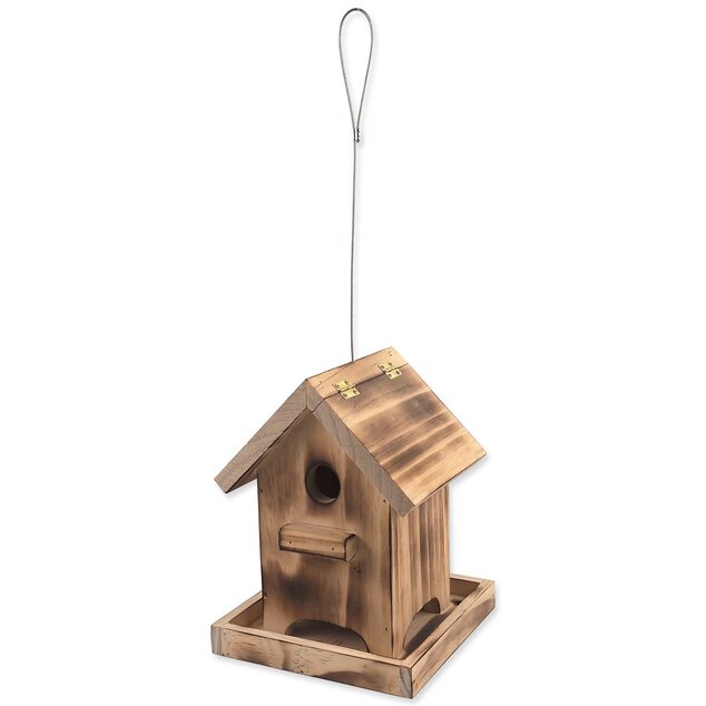 Vogelhaus Bird Jewel Rustikal Holz 18x18x23,5cm