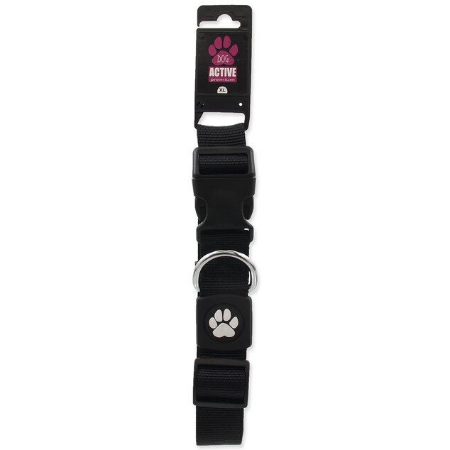 Obojok Active Dog Premium XL čierny 3,8x51-78cm
