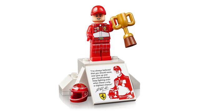 LEGO® Icons 11375 Ferrari F2004 és Michael Schumacher