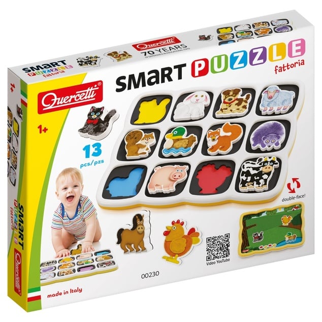 Quercetti Smart Puzzle - Farma