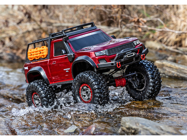 Traxxas TRX-4 Sport High Trail Edition 1:10 RTR sivá