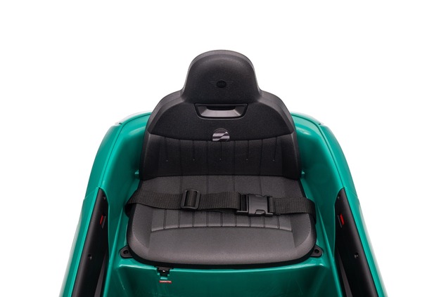 Elektrické autíčko BMW Mini Cooper 12V, zelené, USB Vstup s Bluetooth pripojením na MP3 Pr