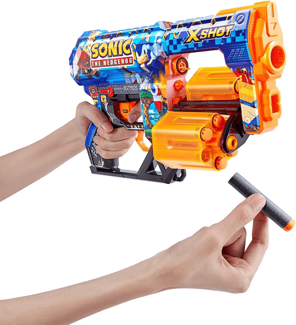 ZURU X-SHOT SKINS SONIC s 12 náboji