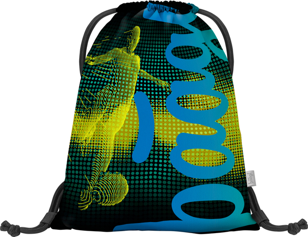 BAAGL SADA 3 Kern Fußballspieler: Rucksack, Federmappe, Tasche