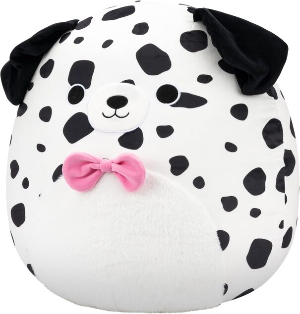 Squishmallows Dalmațian - Dustin, 30 cm
