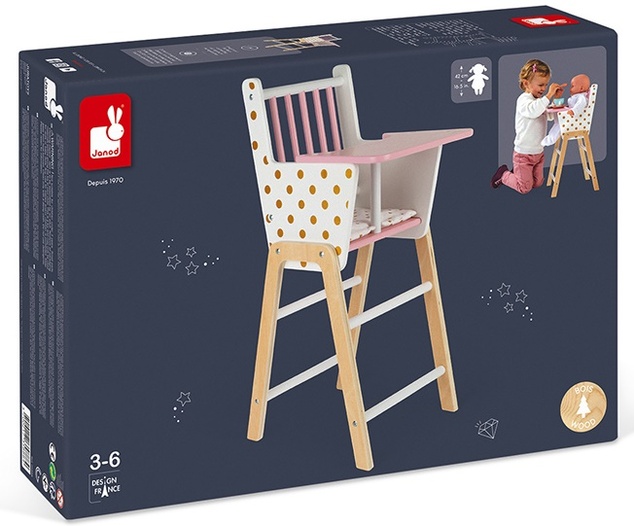 Janod stolička pre bábiku Candy Chic
