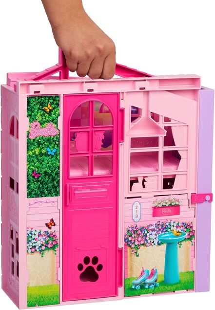 Mattel Barbie Hétvégi babaház, készlet babával