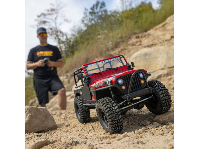 Axial SCX10 III Jeep CJ-7 1:10 4WD RTR červená