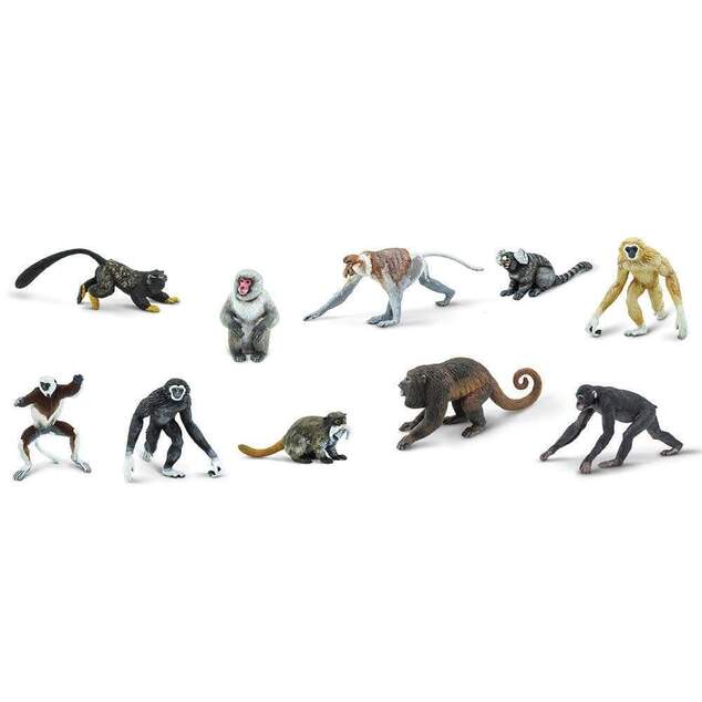 Safari® Toob Opice Primáty 10 figúrok