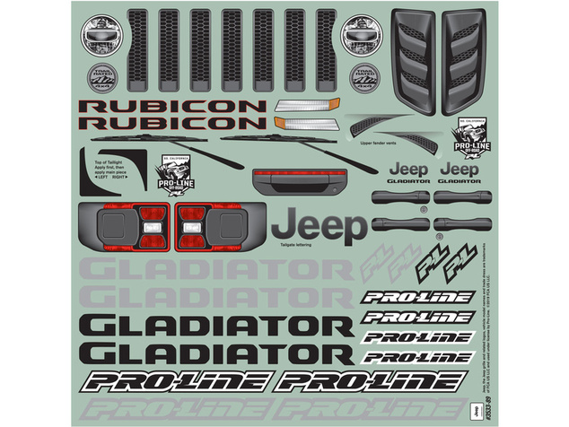 Pro-Line karoséria 1:5 Jeep Gladiator Rubicon (X-Maxx)