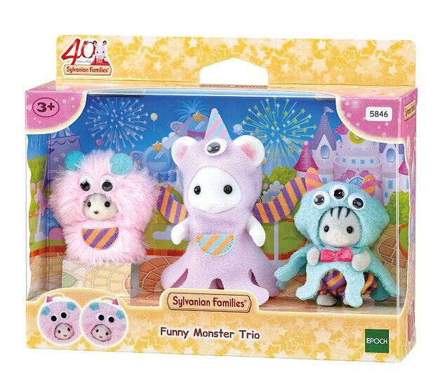 Sylvanian Families Trio baby príšerok