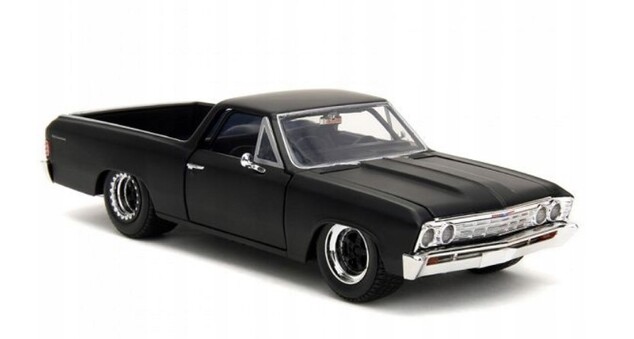 Jada Schnell und wütend Auto 1967 El Camino (F10) 1:24