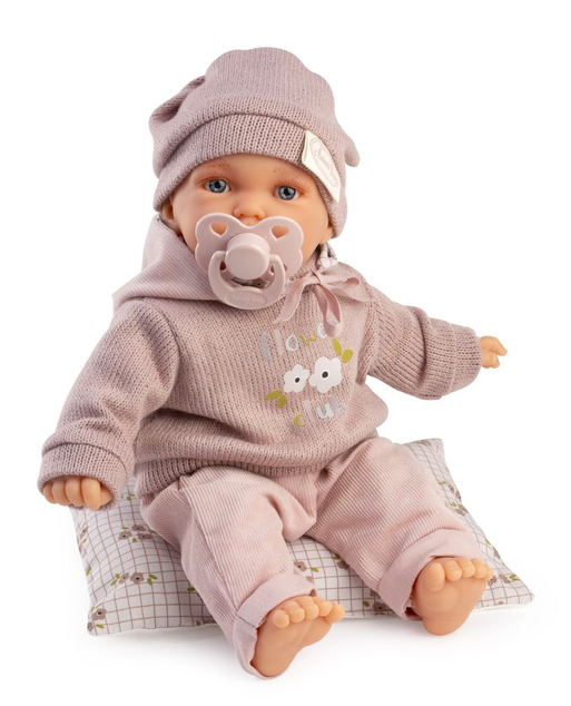 Antonio Juan 1244MAQ PETIT – bambola realistica con suoni e corpo in tessuto morbido – 27 cm