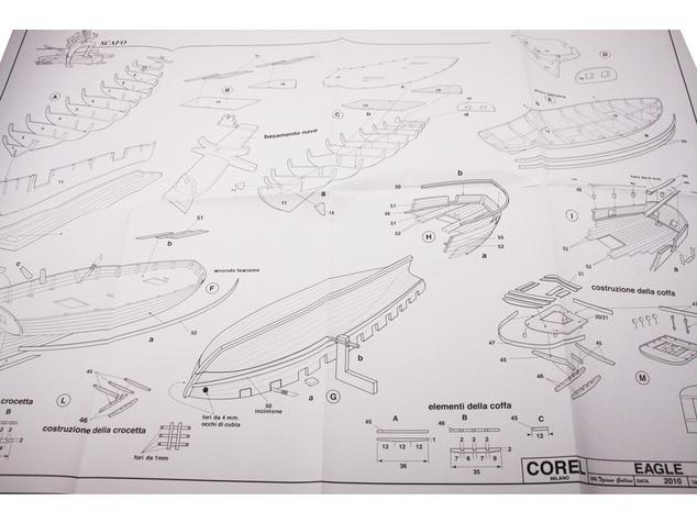 COREL Eagle briga 1812 1:85 kit