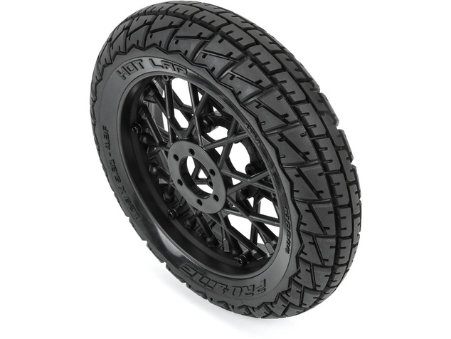 Pro-Line koleso Supermoto s pneumatikou 1:4 Hot Lap MX S3 predné: Promoto-MX