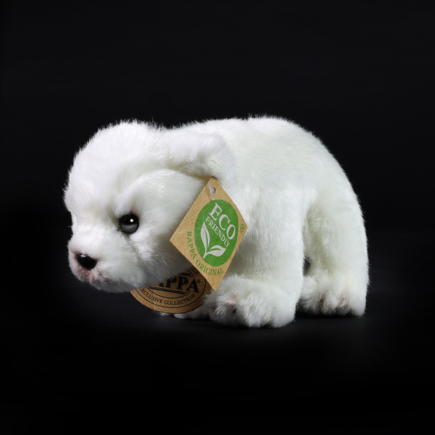 Plyšový medveď ľadový stojaci 19 cm ECO-FRIENDLY