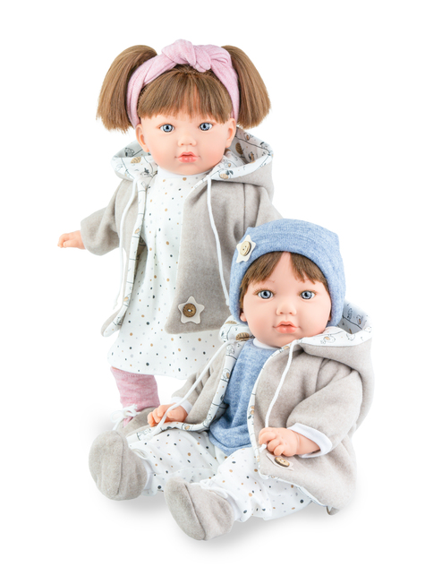 MARINA &amp; PAU bábika Teo Winter 45cm