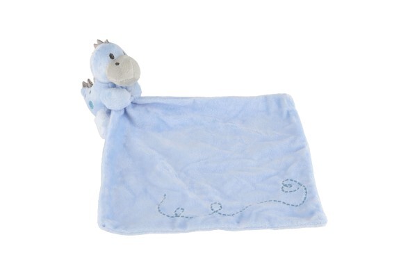 Dinosaurio adormecedor peluche 24x24cm azul