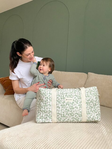 Borsa da weekend per mamme, Eucalyptus