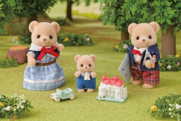 Sylvanian Families Obitelj medvjedića s keksima