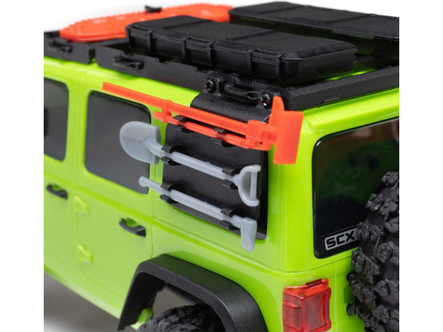 Axial SCX30 Jeep Wrangler JLU 4WD 1:30 RTR zöld
