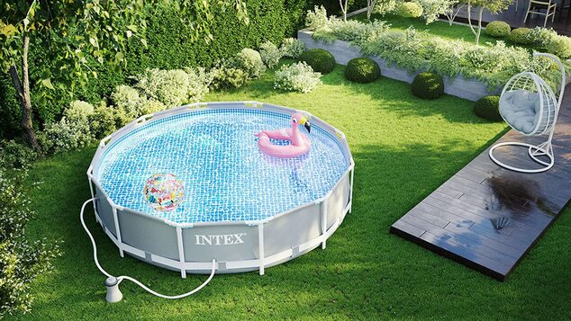 Záhradný bazén INTEX 26702 Prism Frame 305 x 76 cm s kartušovou filtráciou