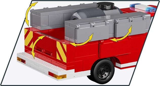 Cobi RAM 3500 Hasiči, 1:35, 358 k, 1 f