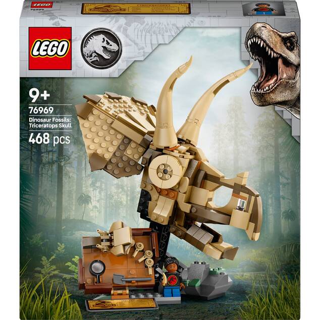 LEGO® Jurassic World  76969 Dinosaurie fosílie: Lebka triceratopsa