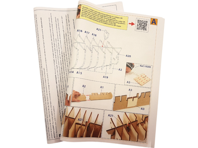 OCCRE Belle Poule 1:90 kit